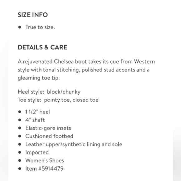 Marc Fisher Ltd Yami Studded Chelsea Suede Booties Ankle Boots Womens Size 7.5 - Picture 3 of 7